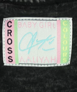 New Arrivals Cross Colours Aaliyah Message Art T Shirt - Black 7 New Arrivals Cross Colours Aaliyah Message Art T Shirt - Black