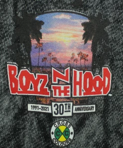 Cross Colours New Arrivals BNTH Palm Street Hoodie - Grey Mineral