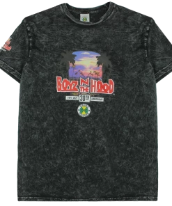 Cross Colours BNTH Palm T Shirt - Grey Mineral New Arrivals