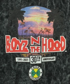 Cross Colours BNTH Palm T Shirt - Grey Mineral New Arrivals