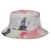 Cross Colours Be Part Of The Movement Bucket Hat - Tie Dye (Pink/Grey) New Arrivals