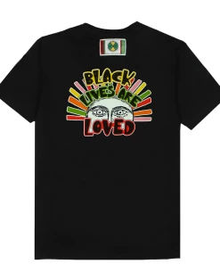 Cross Colours Black Lives Are Loved T Shirt - Black New Arrivals