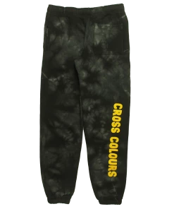 Cross Colours Black Lives For Peace Jogger - Black/Grey Tie Dye New Arrivals