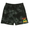 New Arrivals Cross Colours Black Lives For Peace Short - Blk/Grey Tie Dye