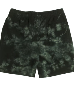 New Arrivals Cross Colours Black Lives For Peace Short - Blk/Grey Tie Dye