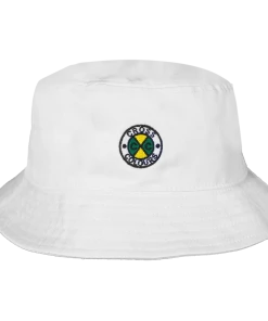 Cross Colours New Arrivals Boyz N The Hood Palm Street Bucket Hat - White