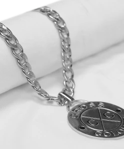 Cross Colours Logo Medallion - Silver New Arrivals