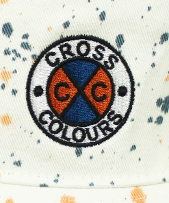 New Arrivals Cross Colours Circle Logo Bucket Hat - Paint Splatter 9 New Arrivals Cross Colours Circle Logo Bucket Hat - Paint Splatter