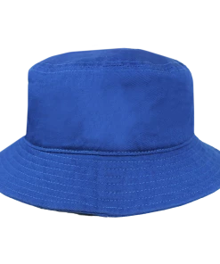 Cross Colours Circle Logo Bucket Hat - Royal Mineral New Arrivals
