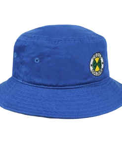 Cross Colours Circle Logo Bucket Hat - Royal Mineral New Arrivals