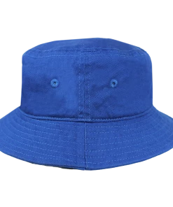 Cross Colours Circle Logo Bucket Hat - Royal Mineral New Arrivals
