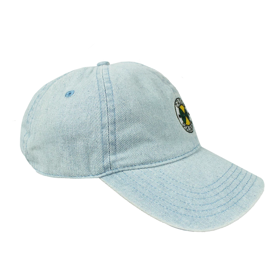 New Arrivals Cross Colours Circle Logo Dad Hat - Vintage Indigo