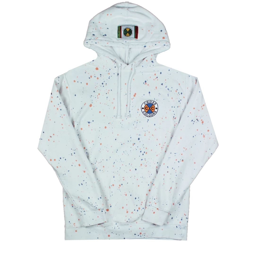 Cross Colours Circle Logo Hoodie - Tie Dye New Arrivals 3 Cross Colours Circle Logo Hoodie - Tie Dye New Arrivals