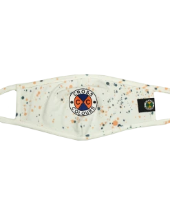 Cross Colours Circle Logo Face Mask - Paint Splatter