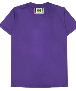 Cross Colours Circle Logo T Shirt - Purple