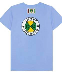 New Arrivals Cross Colours Circle Logo T Shirt - Lilac