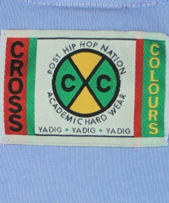 New Arrivals Cross Colours Circle Logo T Shirt - Lilac