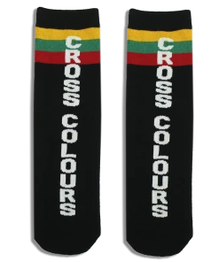 Cross Colours Color Block Crew Socks - Multi New Arrivals