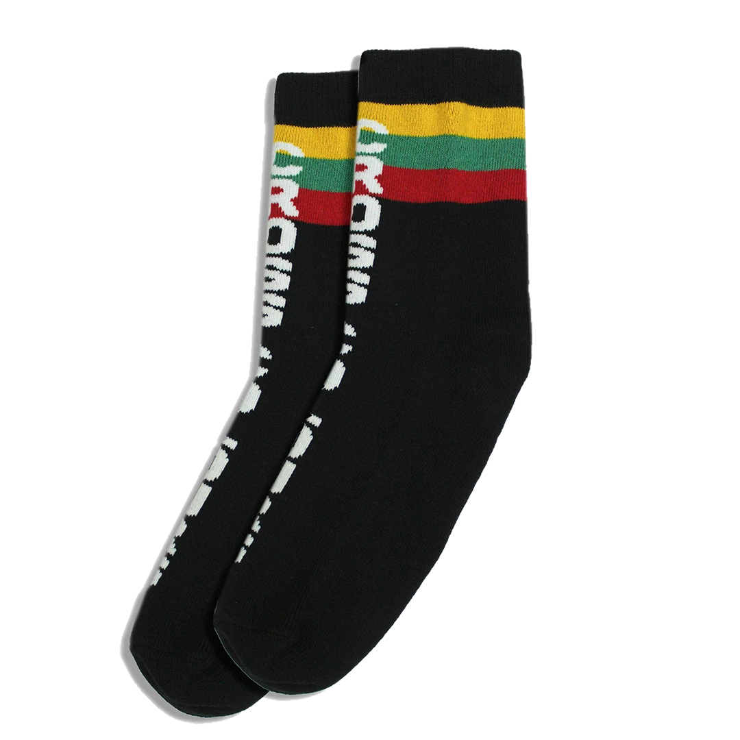 Cross Colours Color Block Crew Socks - Multi New Arrivals 3 Cross Colours Color Block Crew Socks - Multi New Arrivals