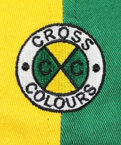 New Arrivals Cross Colours Color Block Dad Hat - Multi