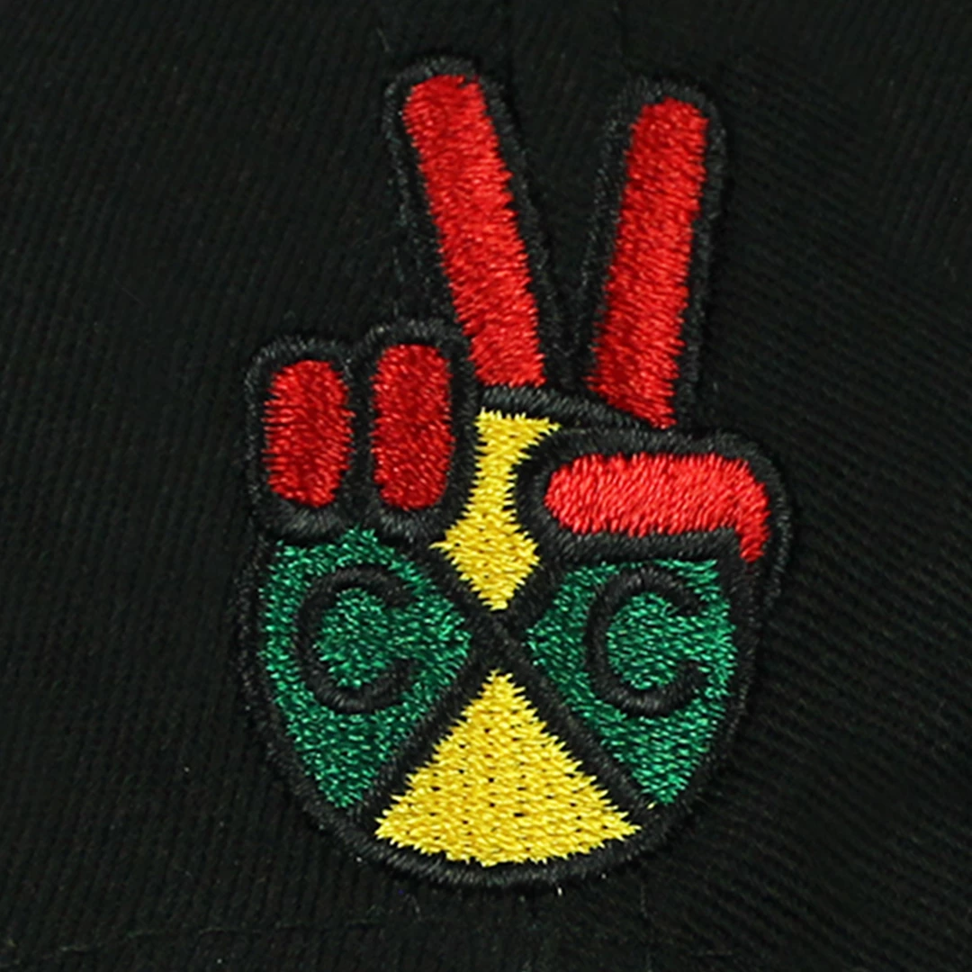 New Arrivals Cross Colours Color Block Dad Hat - Multi