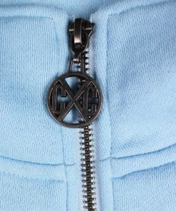 New Arrivals Cross Colours Color Block Fleece Track Jacket - Blue 9 New Arrivals Cross Colours Color Block Fleece Track Jacket - Blue