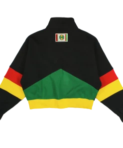 Cross Colours Color Block Crop Track Jacket - Multi New Arrivals
