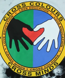 Cross Colours Cross Minds T Shirt - Tie Dye 8 Cross Colours Cross Minds T Shirt - Tie Dye