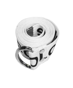 Cross Colours D Ring Belt - White