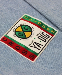 Cross Colours Denim Hooded Barn Jacket - Vintage Indigo New Arrivals