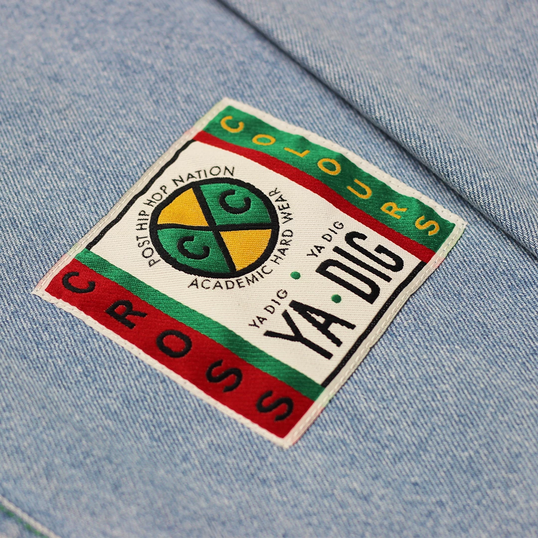 Cross Colours Denim Hooded Barn Jacket - Vintage Indigo New Arrivals