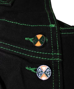 Cross Colours Classic Brushed Twill Overalls - Black