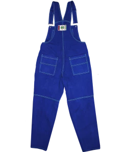 Cross Colours Classic Brushed Twill Overalls - Cobalt Blue New Arrivals