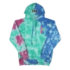Cross Colours Flag Logo Hoodie - Tie Dye
