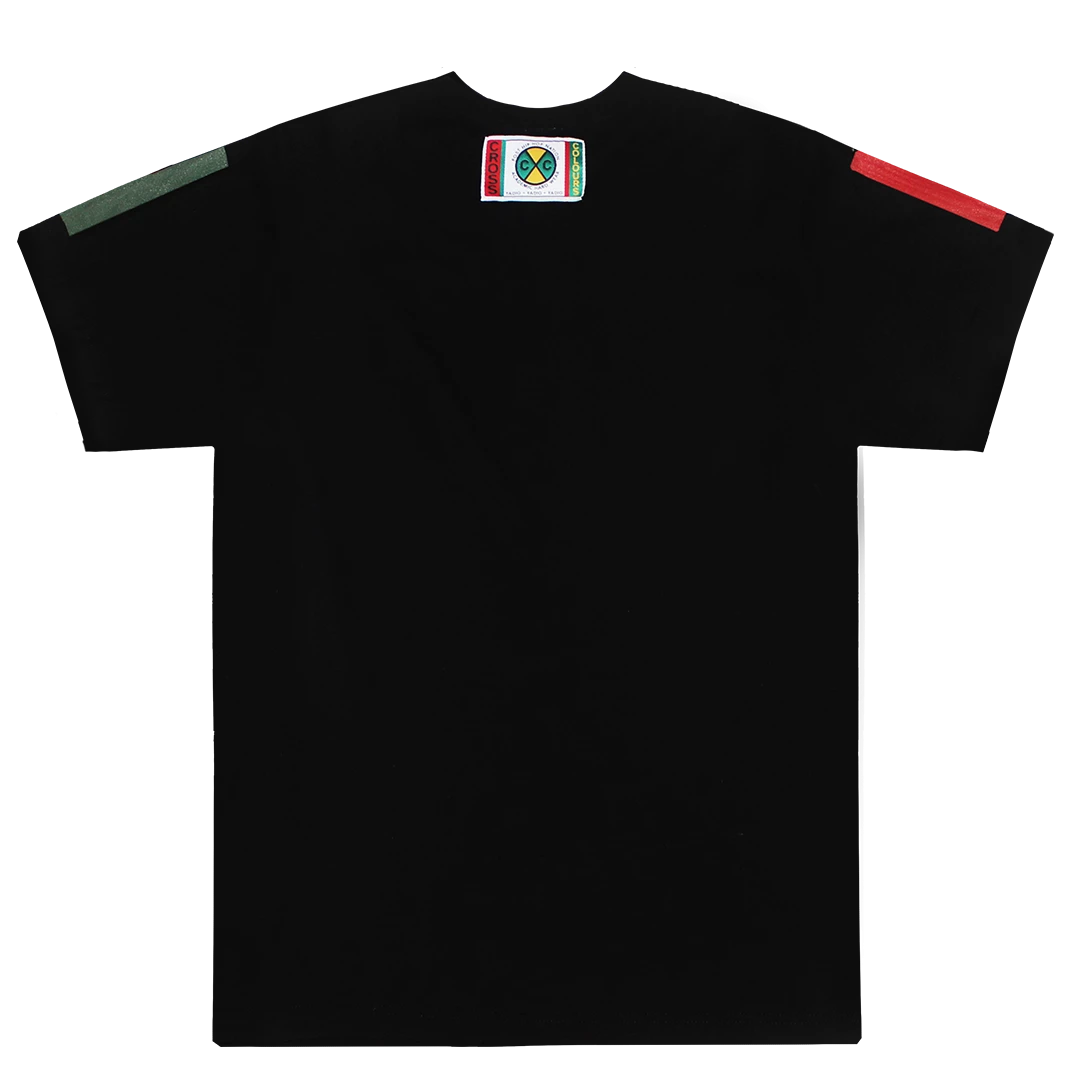 Cross Colours Flag Logo T-Shirt - Black 4 Cross Colours Flag Logo T-Shirt - Black