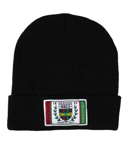 Cross Colours HBCU Flag Beanie - Black New Arrivals