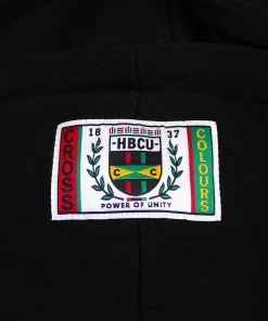 Cross Colours HBCU Flag Hoodie - Black New Arrivals