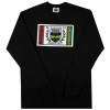 Cross Colours HBCU Flag Long Sleeve T-Shirt - Black