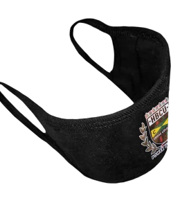 Cross Colours HBCU Flag Face Mask - Black