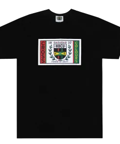 Cross Colours HBCU Flag T-Shirt - Black New Arrivals