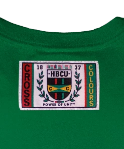 Cross Colours HBCU Flag T-Shirt - Green New Arrivals