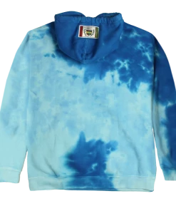 New Arrivals Cross Colours HBCU Institutions Hoodie - Tie Dye (Blue)