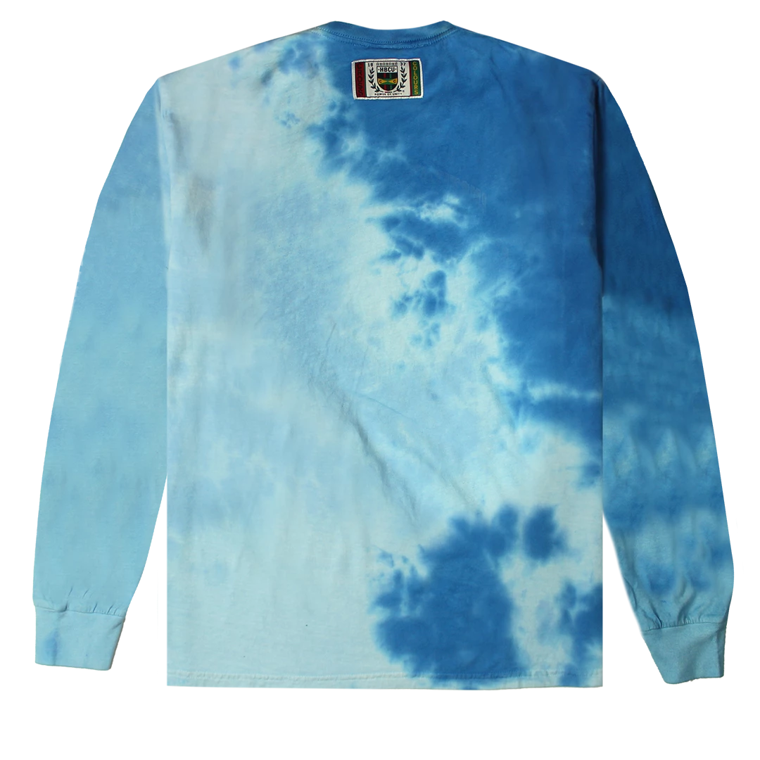 Cross Colours HBCU Institutions Long Sleeve T-Shirt - Tie Dye (Blue) New Arrivals 4 Cross Colours HBCU Institutions Long Sleeve T-Shirt - Tie Dye (Blue) New Arrivals