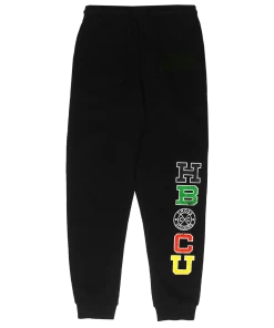 Cross Colours HBCU Power In Unity Jogger- Black