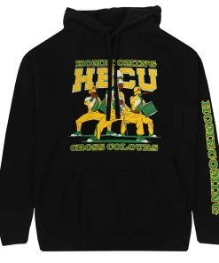 New Arrivals Cross Colours X HBCU Trio Pullover Hoodie - Black