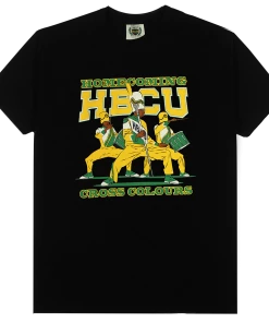 New Arrivals Cross Colours X HBCU Trio T-Shirt - Black