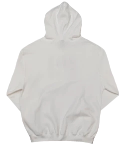 Cross Colours Label Logo Hoodie - White