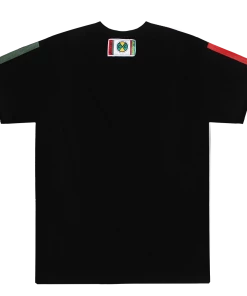 Cross Colours Label Logo T-Shirt - Black Classic Logos