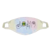 New Arrivals Cross Colours Love Face Mask - Tie Dye