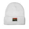 Cross Colours Love Peace Beanie - White 2 Cross Colours Love Peace Beanie - White